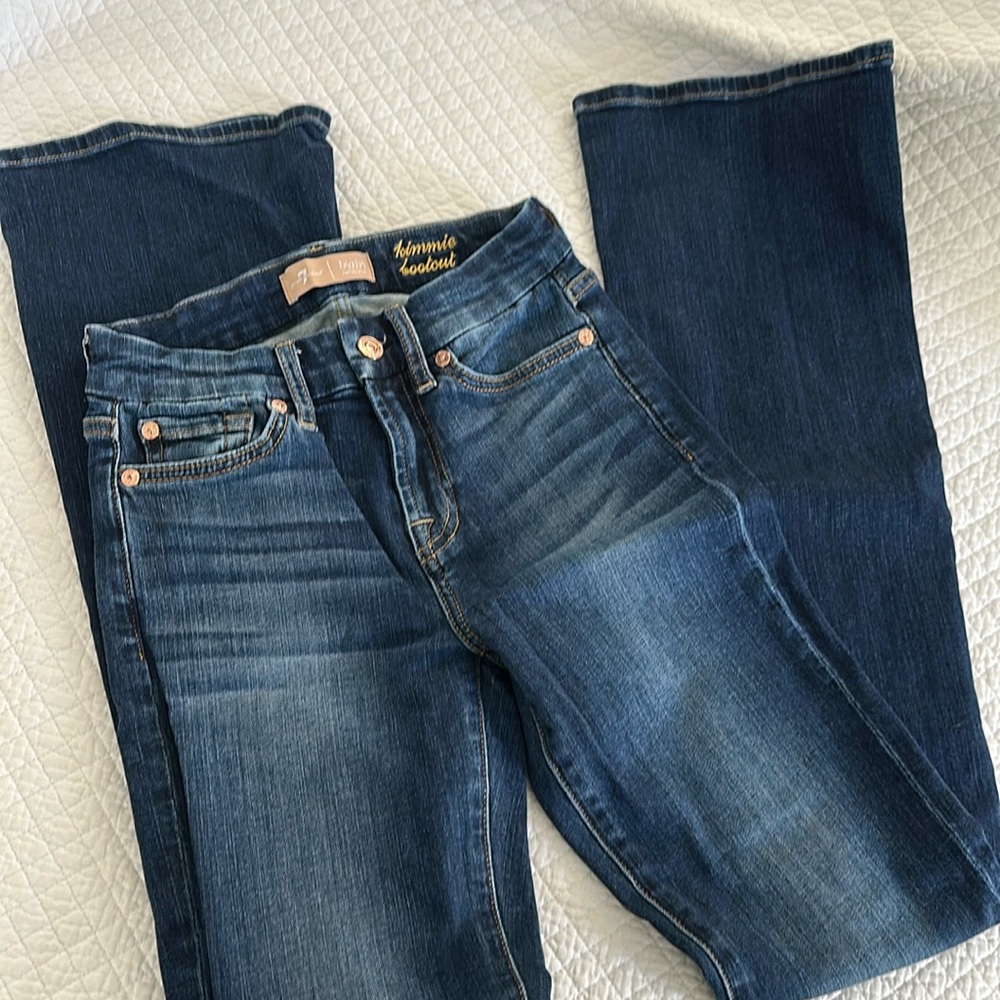 7 for all mankind Kimmie bootcut jeans size 25
